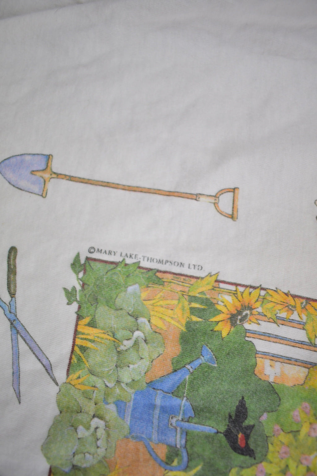 Vintage 1990s Gardening Graphic T Shirt /