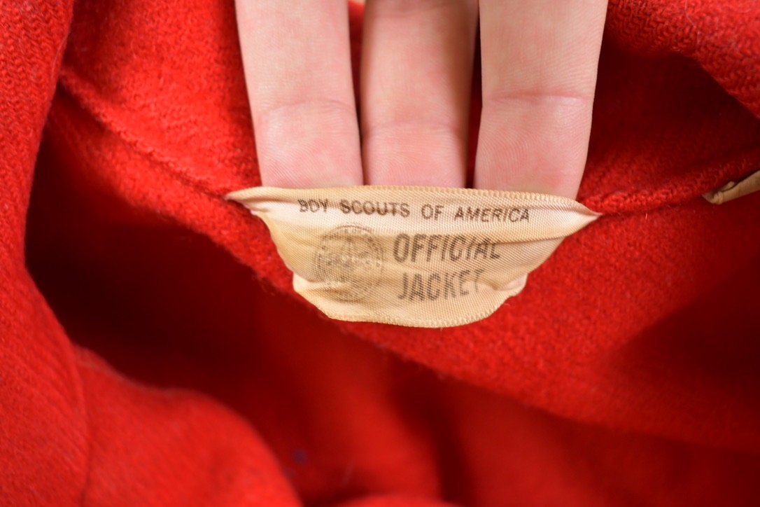 Vintage 1980s Boy Scouts Of America Official Jacket