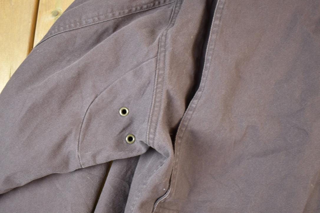 Vintage 1990s LL Bean Collared Workwear Jacket Made In USA