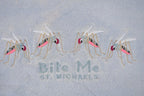 Vintage 1990s Bite Me St Michaels Embroidered Mosquito Crewneck Sweatshirt Mens L