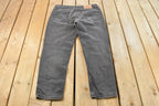 Vintage 1990s Levi's 512 Slim Tapered Fit Pants Men's 34 x 28 / 90s Denim Jeans / Vintage Levis / Retro Jeans