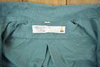 Vintage 1990s Blank Green Button Up Shirt