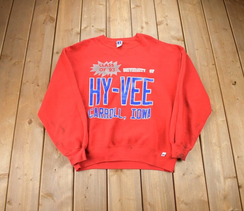 Vintage 1990s Russell Athletics Hy-Vee Iowa Sweatshirt