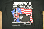 Vintage 1993 America Held Hostage Graphic T Shirt