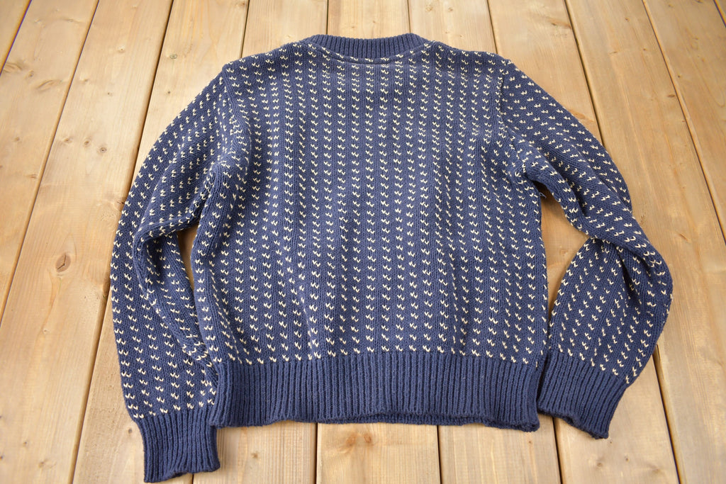 Vintage 1990s Alps Knit Crewneck Sweater