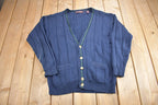 Vintage 1990s John Ashford Knit Cardigan Sweater