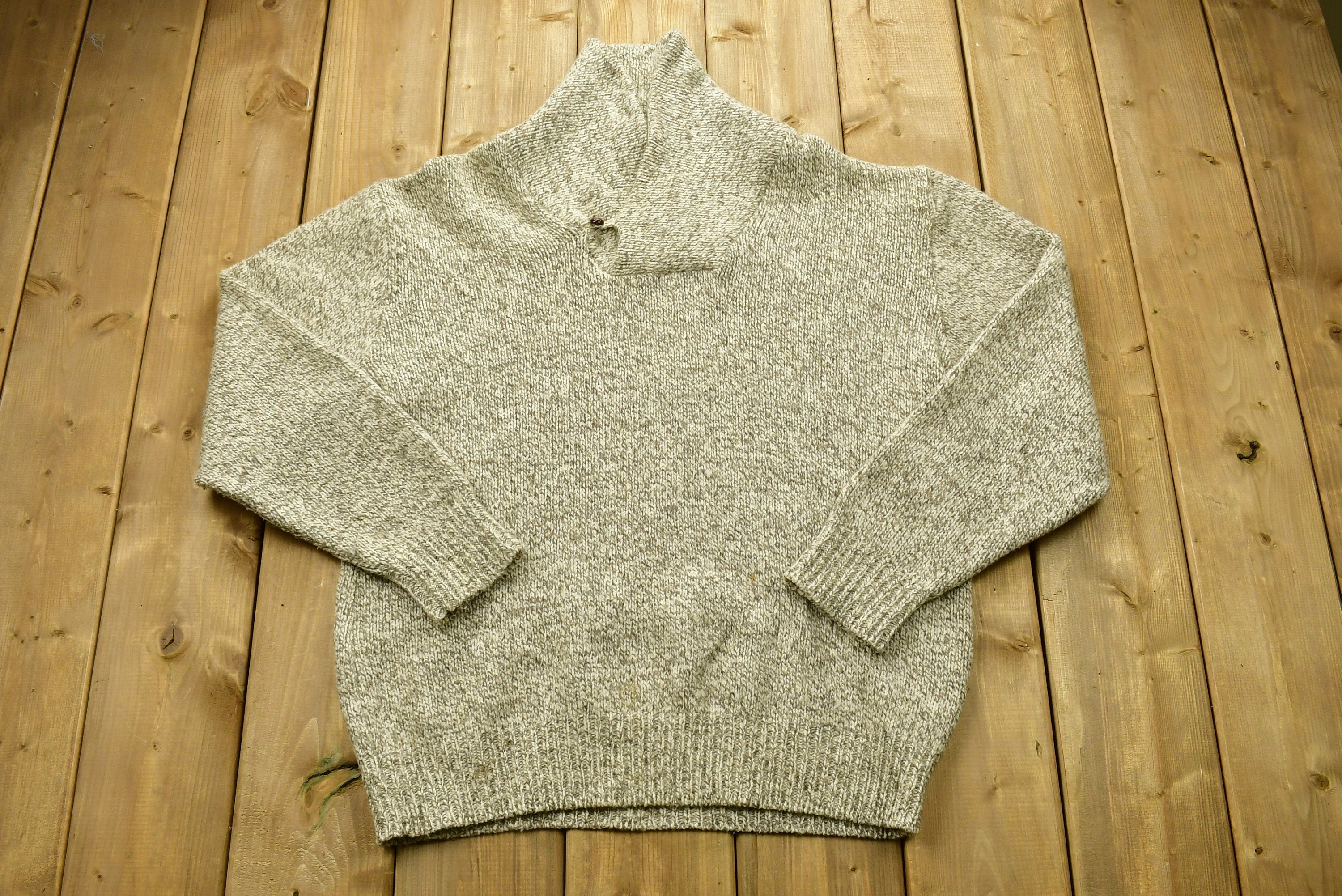 Vintage 1980's LL Bean Knitted Sweater