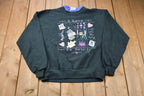 Vintage 1990s I Love To Sew Made In USA Graphic Crewneck Sweatshirt