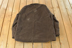 Vintage 1990s Carhartt Traditional Sherpa Lined Jacket Men's Large