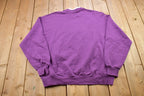 Vintage 1990s Floral Theme Crewneck Sweater