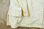Vintage 1990s Croft Barrow Ribbed Blank Button Up Shirt