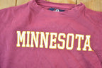 Vintage 1990s Minnesota Embroidered Souvenir Crewneck Sweatshirt Made In USA