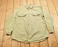 Vintage 1990s Denver Hayes Striped Button Up Shirt