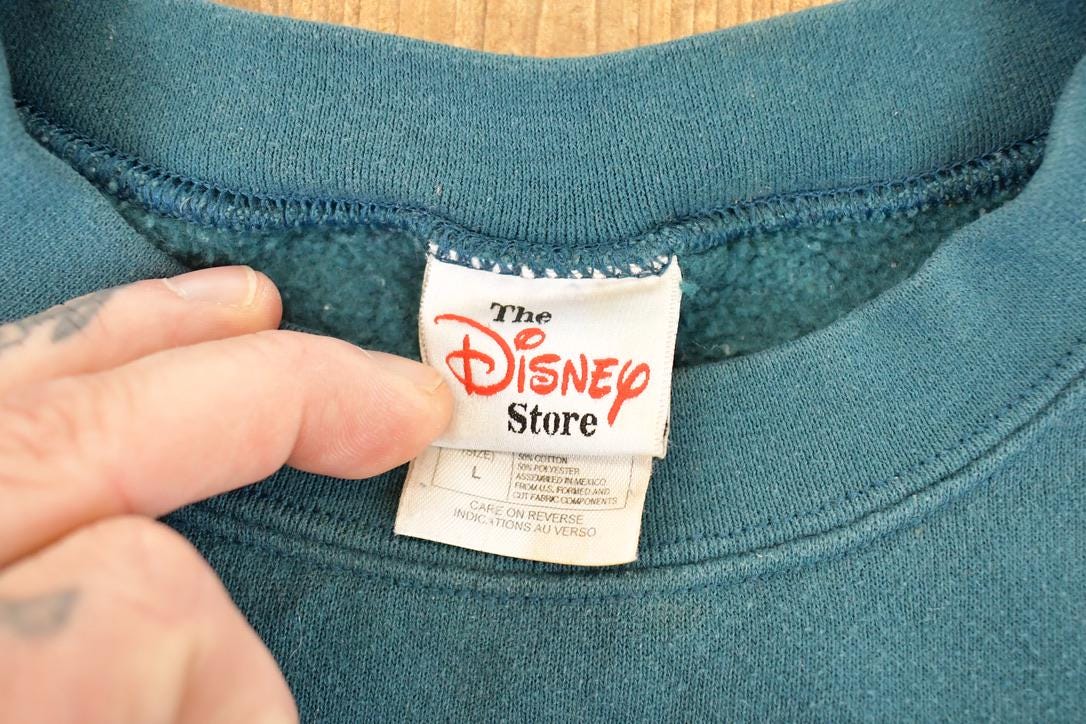 Vintage 1990s Tigger Winnie The Pooh Bear Disney Crewneck Sweater Women's XL