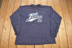 Vintage 1990s FUBU Embroidered Long Sleeve T-Shirt Hip Hop Apparel