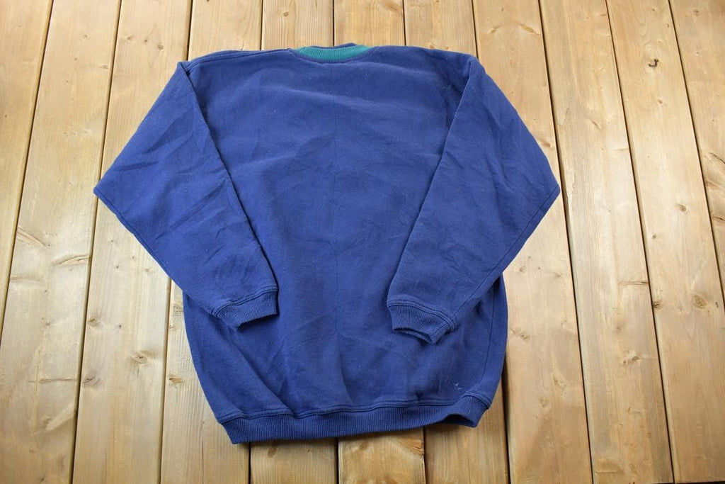Vintage 1990s San Francisco California Street Car Trolly Crewneck Sweatshirt