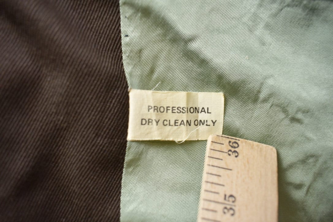 Vintage 1990 Uniforms By Fechheimer Yellow Button Up Blazer