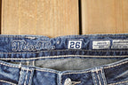 Vintage Deadstock Y2K Miss Me Bedazzled Low Rise Jeans Women's Size 26x31