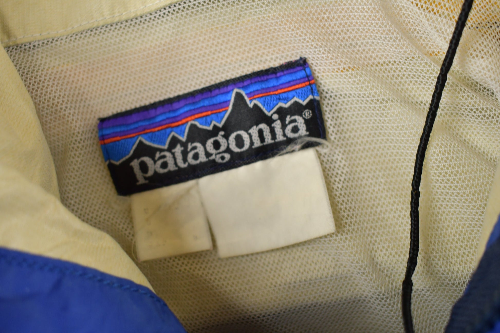 Vintage 1970s Patagonia Anorak Quarter Zip Windbreaker Jacket