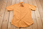 Vintage 1990s Campus Solid Button Up T Shirt