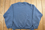 Vintage 1990s Blank Blue Wilson Crewneck Sweatshirt