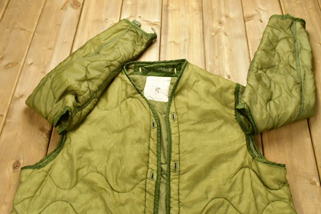 Vintage 2001 Military M65 Jacket Lining