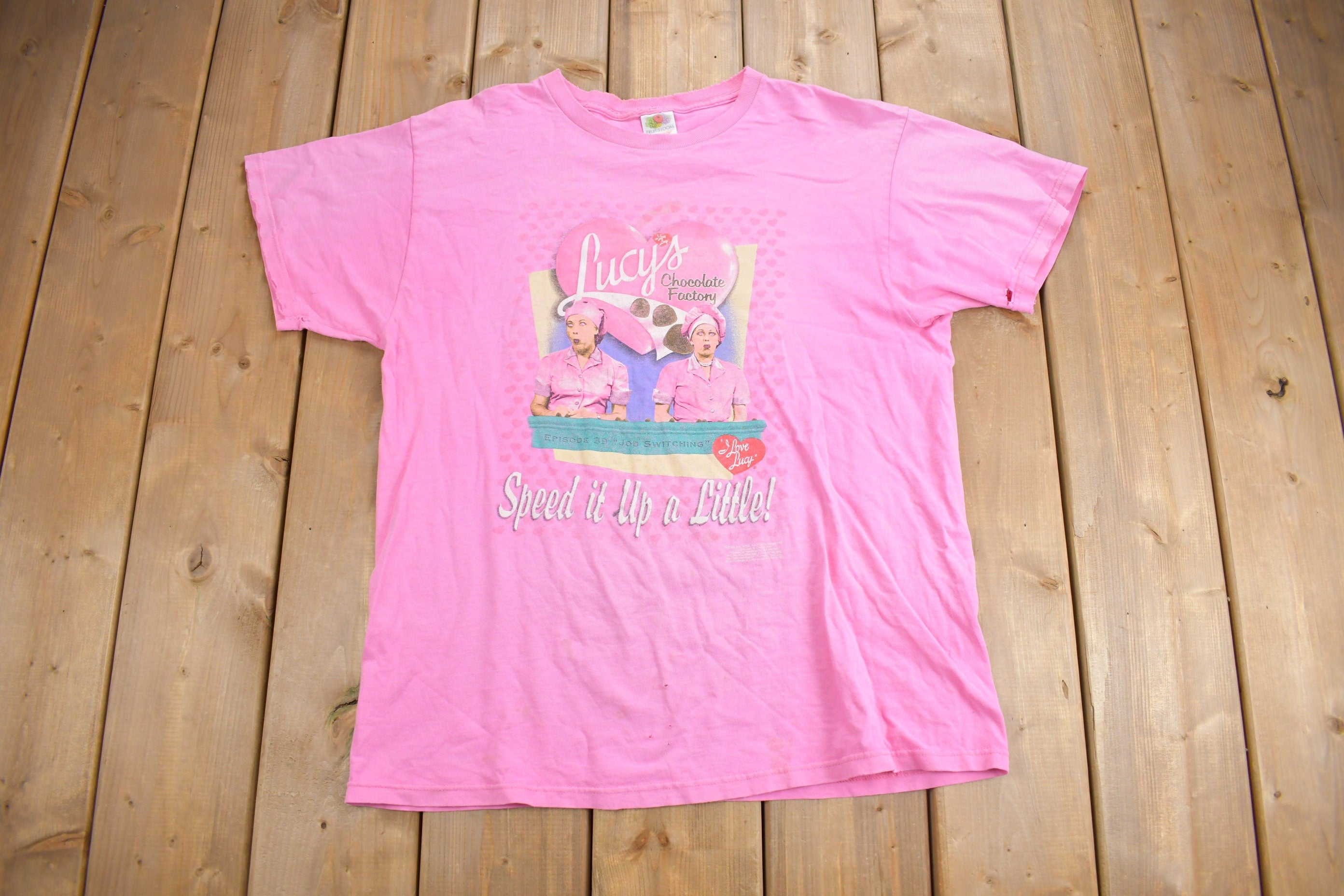 Vintage 1990s I Love Lucy Graphic T Shirt