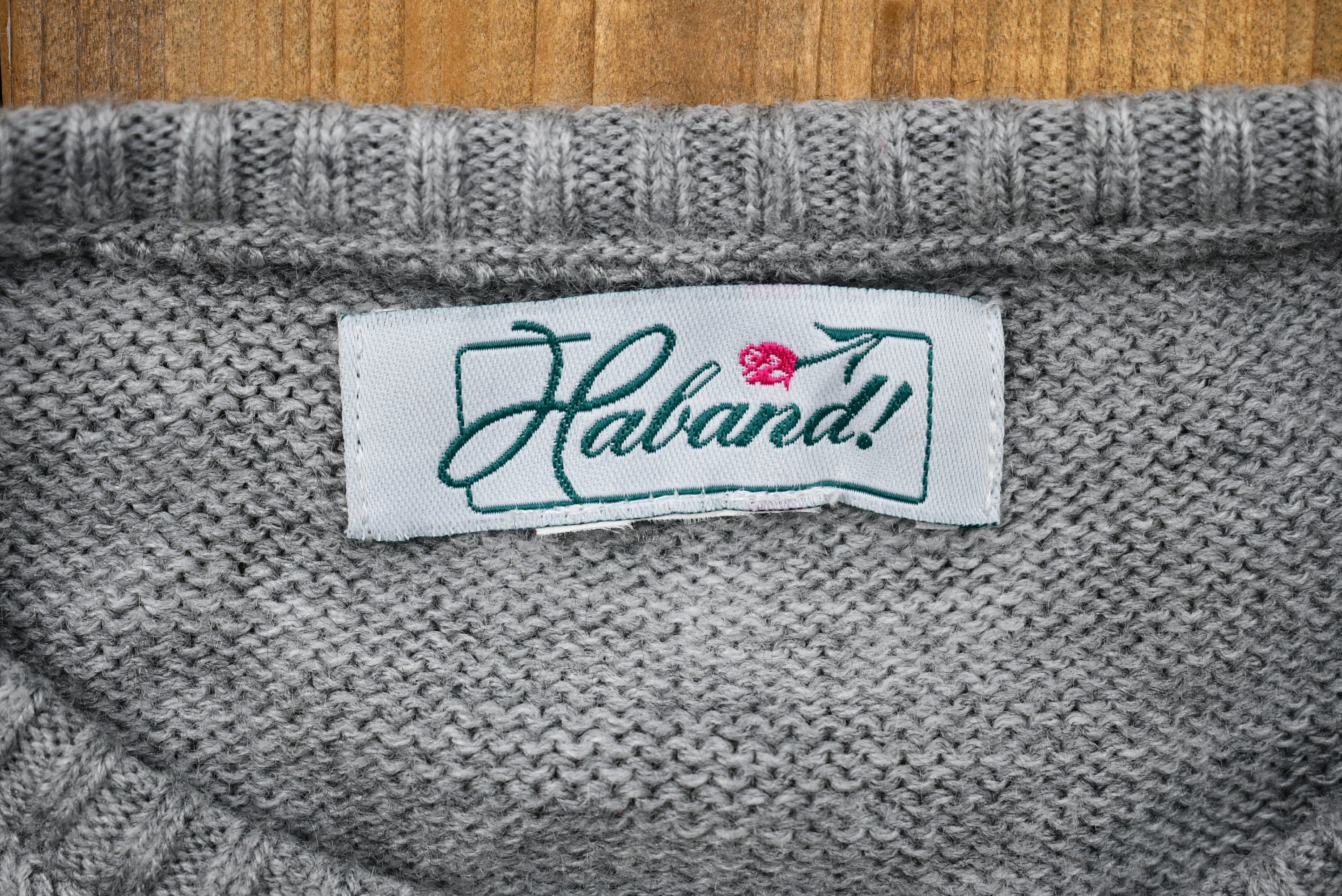 Vintage 1990s Cable Knit Button Up Cardigan Sweater
