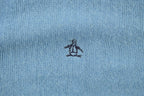 Vintage 1990s Grand Slam Knitted Blue Cardigan Sweater