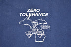 Vintage 1990s Zero Tolerance In Delta County Crewneck Sweatshirt
