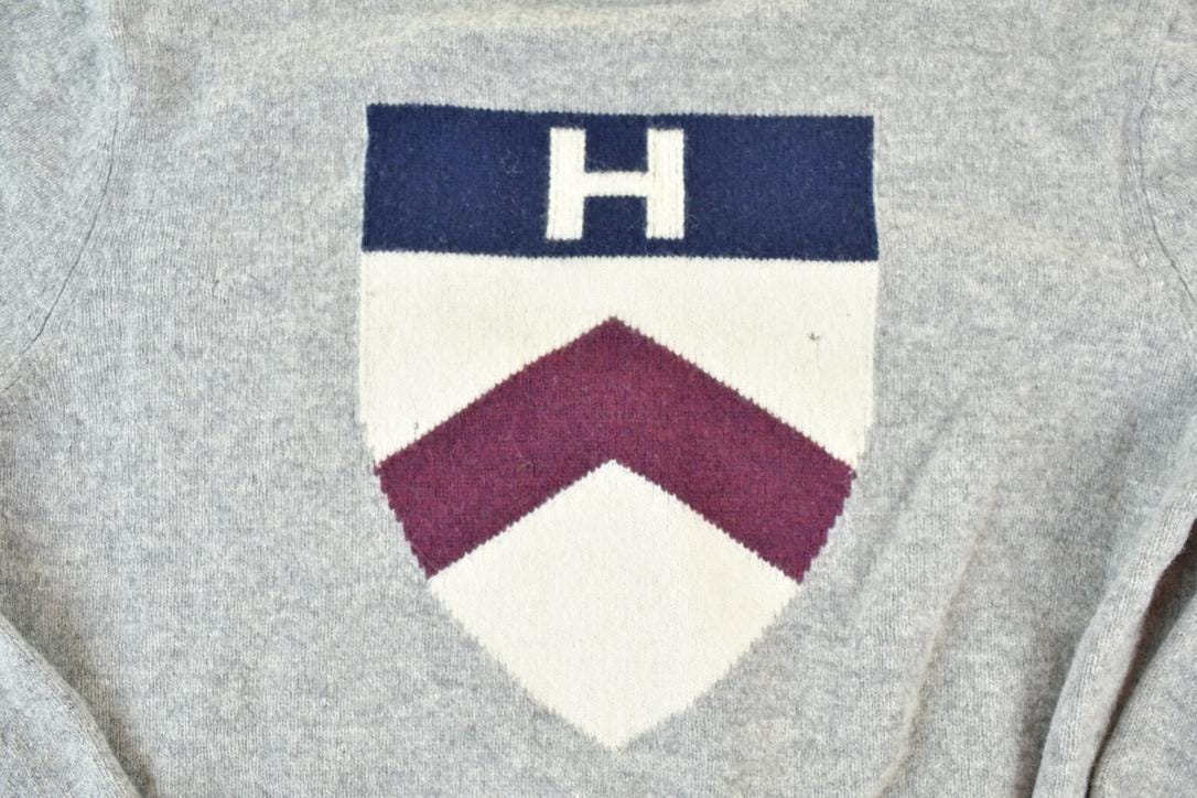 Vintage 1990s Tommy Hilfiger Knit Lambswool Crewneck Sweater