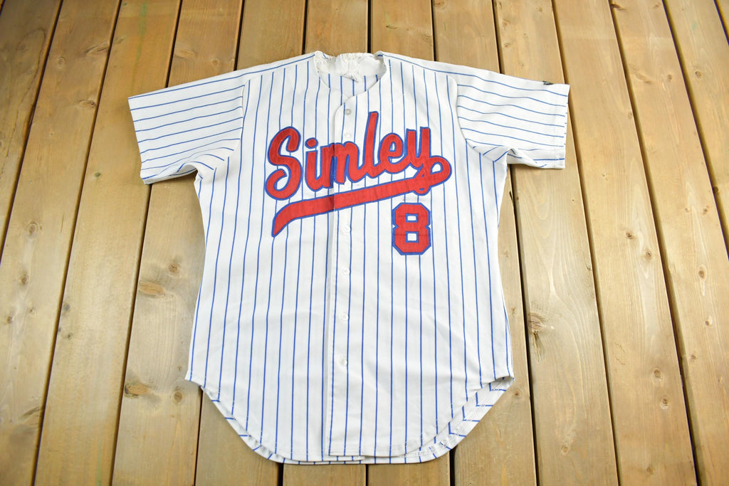 Vintage 1980s Simley Wilson Baseball Jersey Men's 44