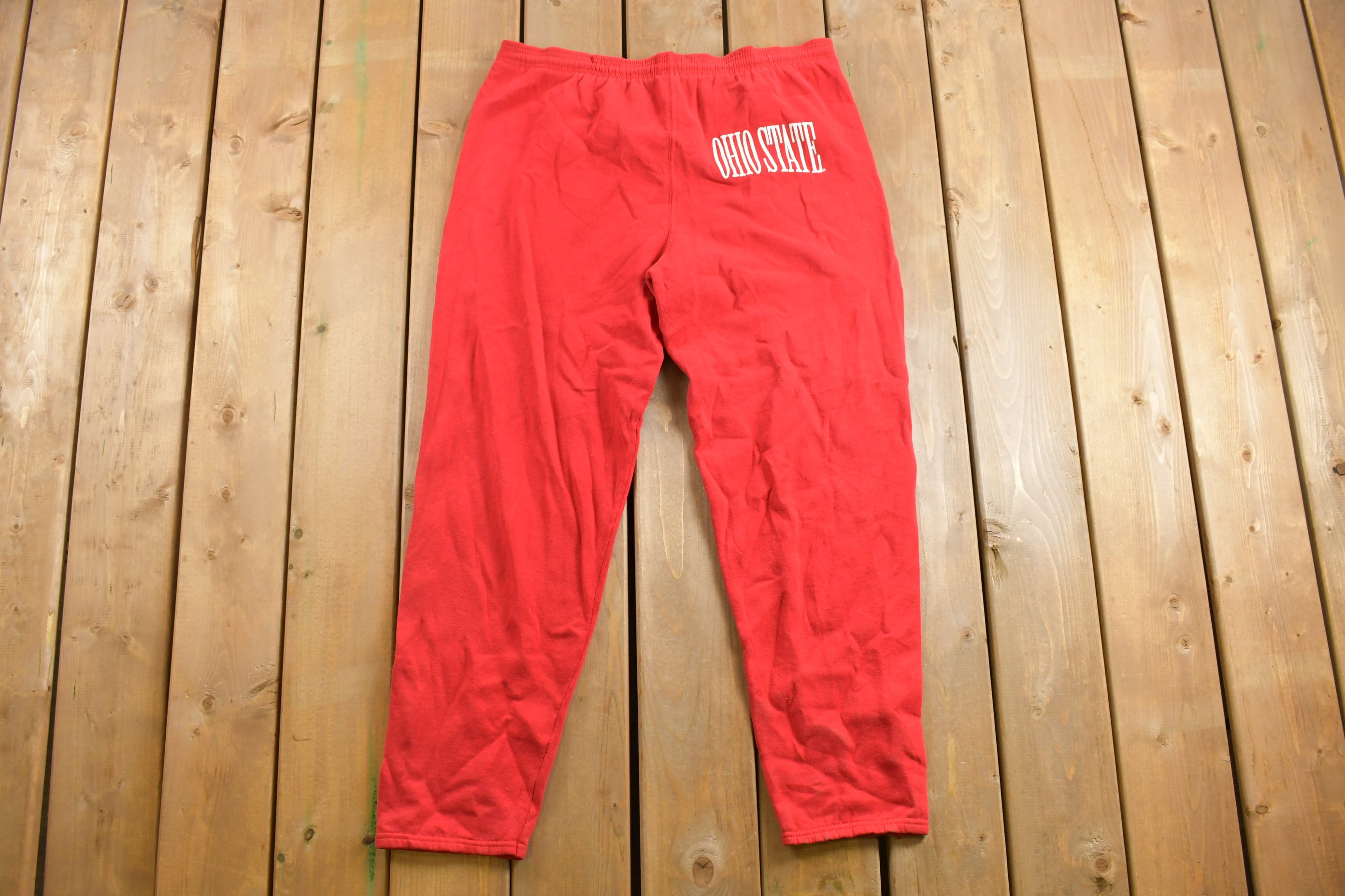 Vintage 1990s Ohio State University Track Pants Size XL