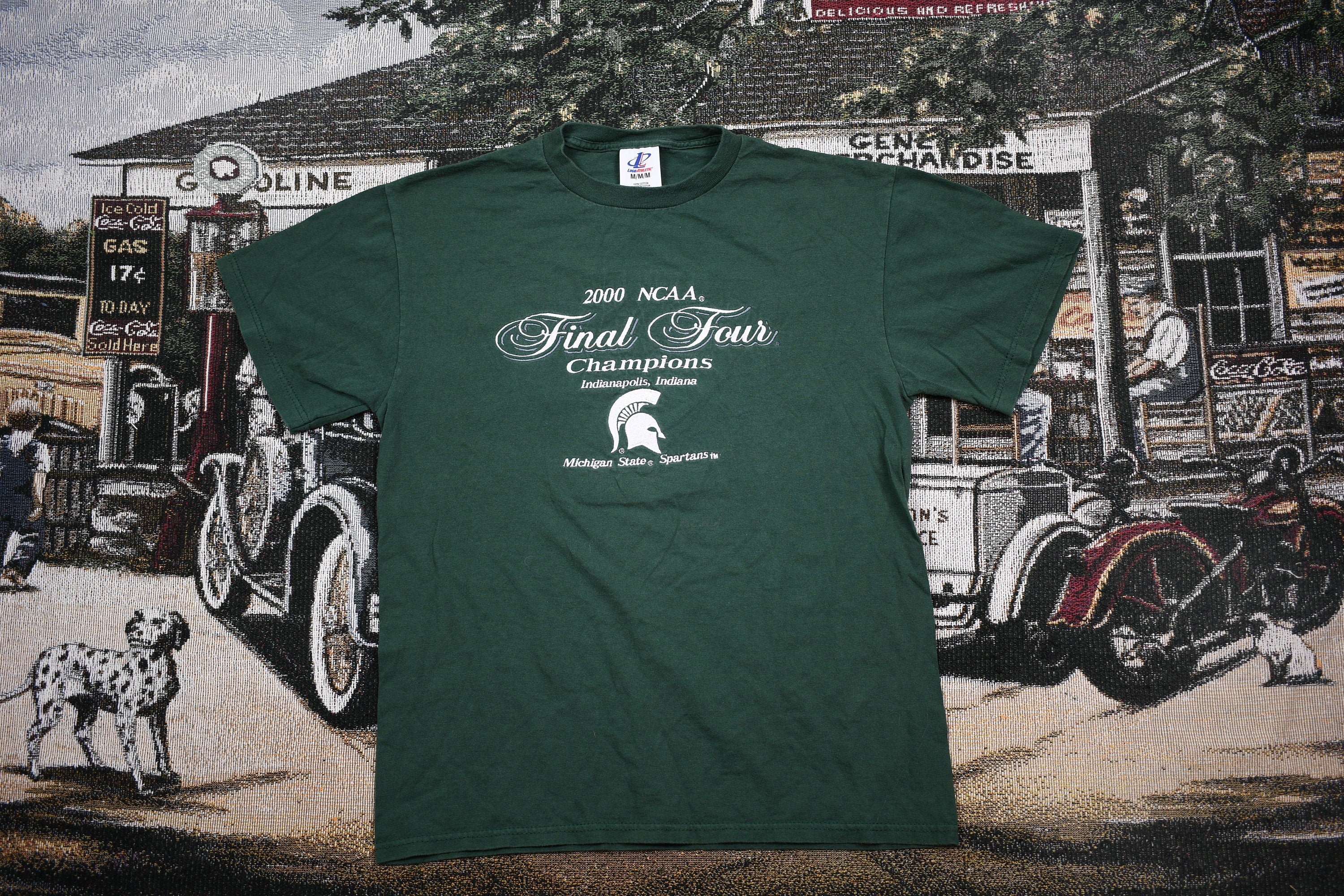 Vintage 1990s Michigan State University Spartans Graphic T Shirt