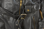 Vintage 1990s Bagatelle Leather Motorcycle Jacket Women's M /
