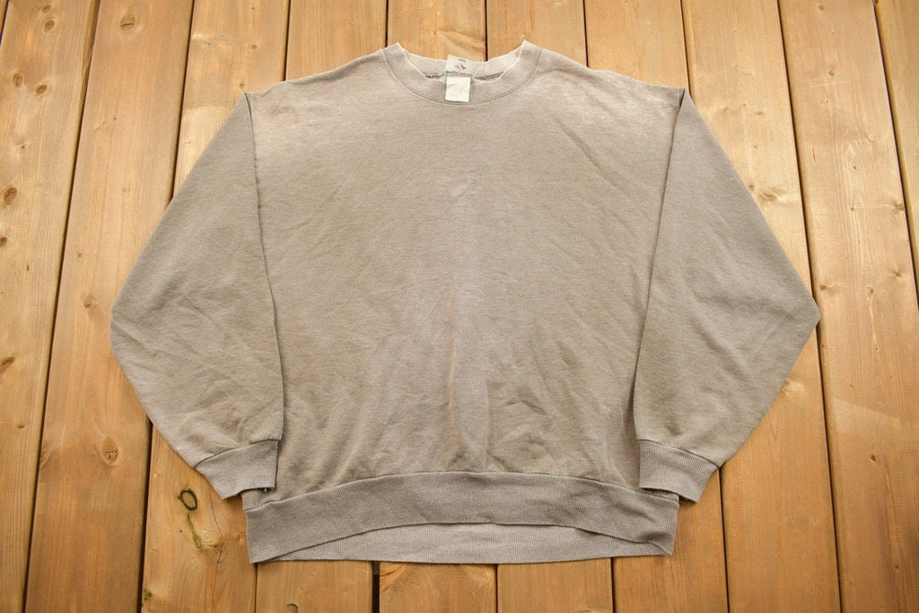 Vintage 1990s Jerzees Blank Crewneck Sweatshirt