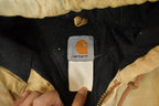Vintage 1990s Carhartt Distressed Hooded Jacket Men's 2XL