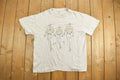Vintage 1990s California Fashion Grey Graphic T-Shirt