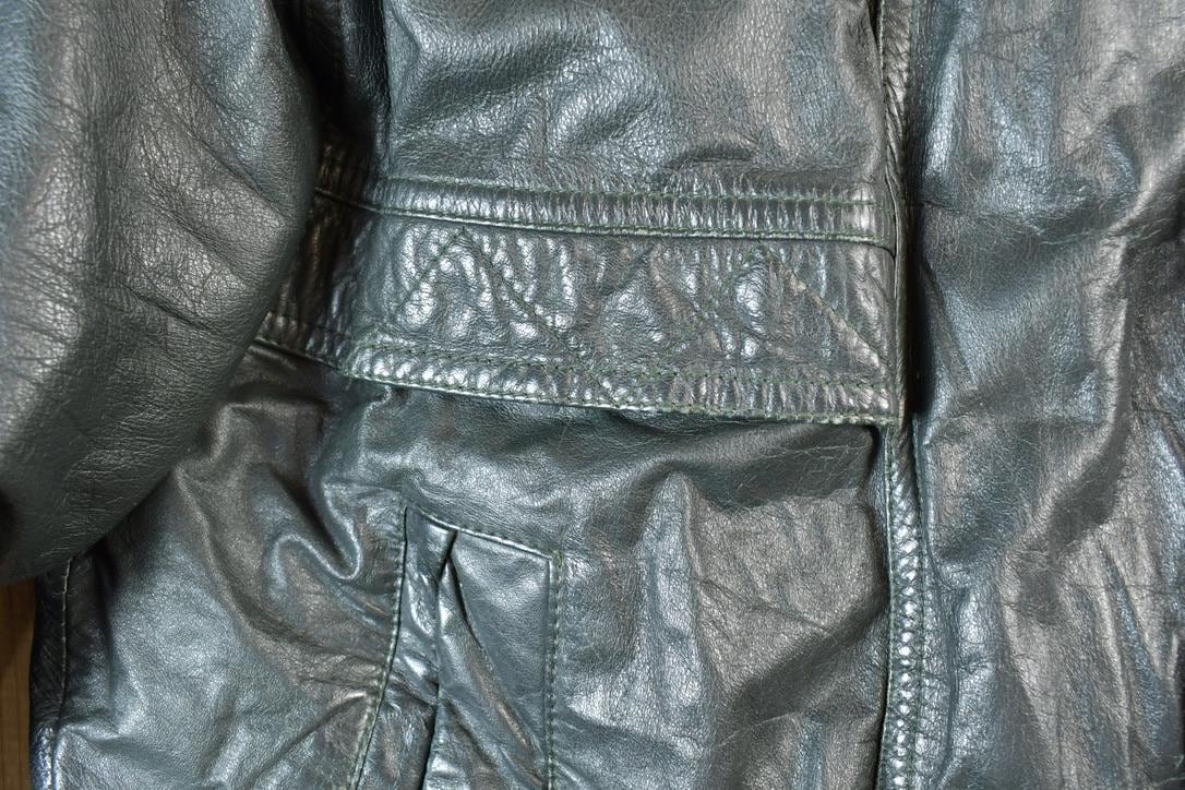 Vintage 1990s Boulevard Club Leather Jacket Made In USA
