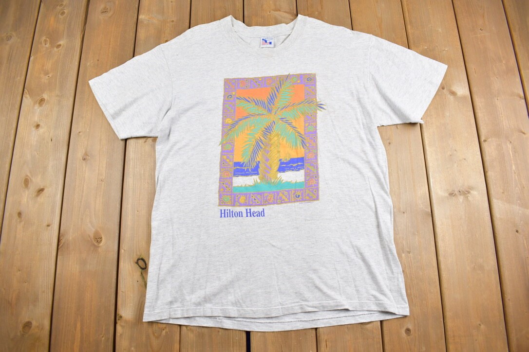 Vintage 1992 Hilton Head Souvenir T Shirt