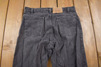 Vintage 1990s Levi's 550 Black Tab Jeans Size 33 x 31