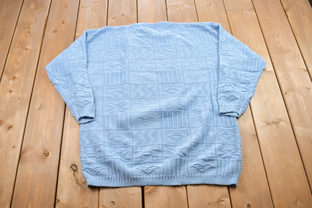 Vintage 1990s Brand New Knitted Crewneck Sweater