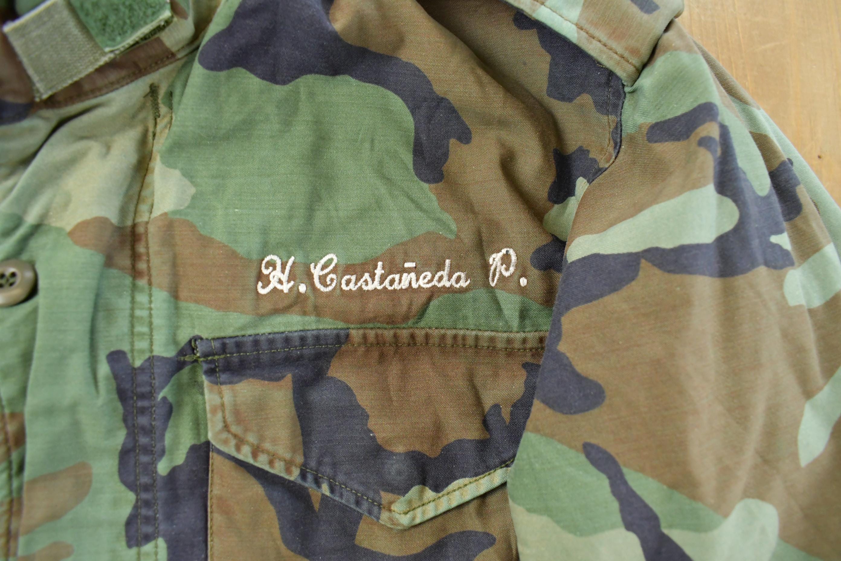 Vintage 1990s Marines Military Camo Jacket Men's Medium