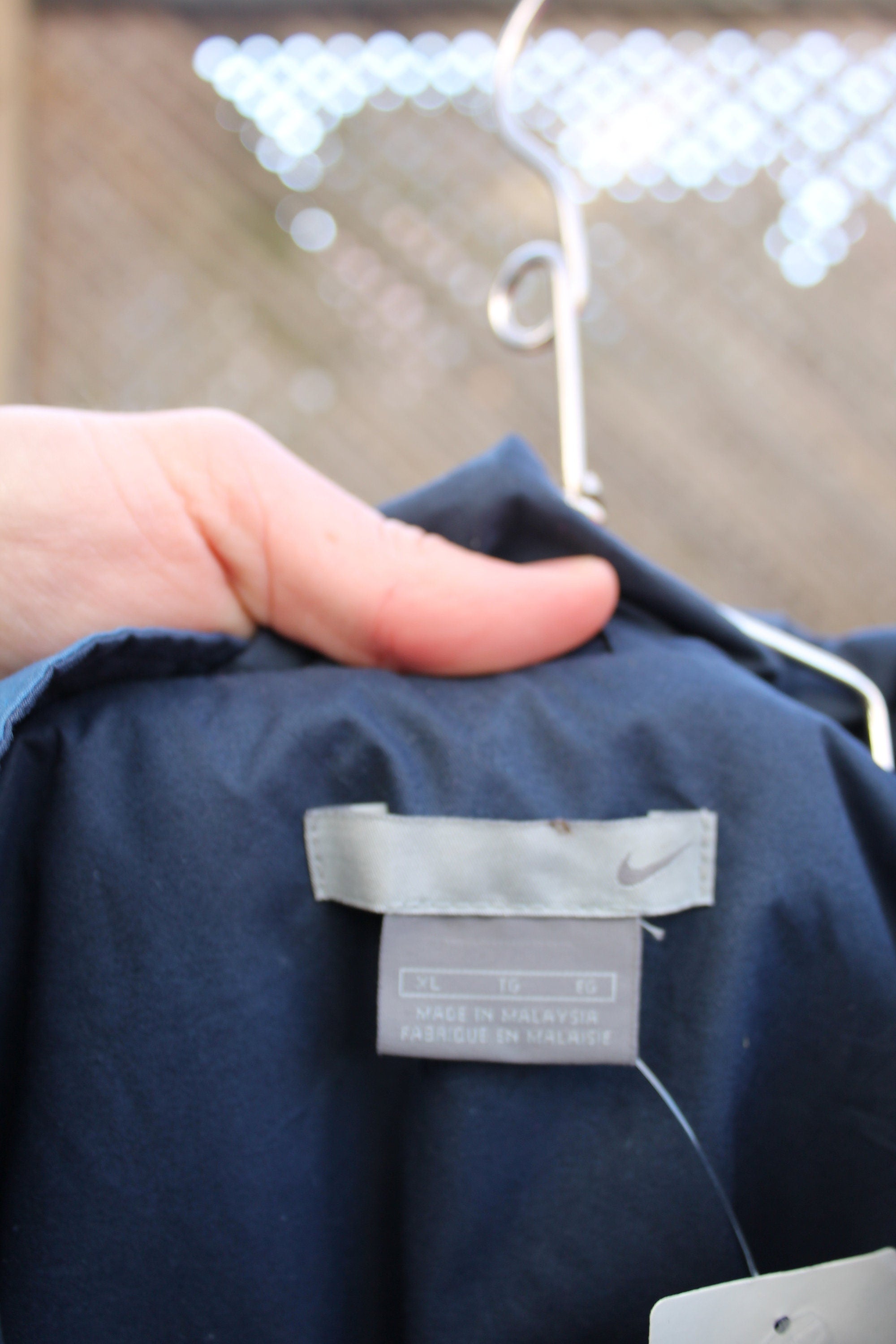 Vintage Y2K Nike Mini Swoosh Windbreaker Jacket