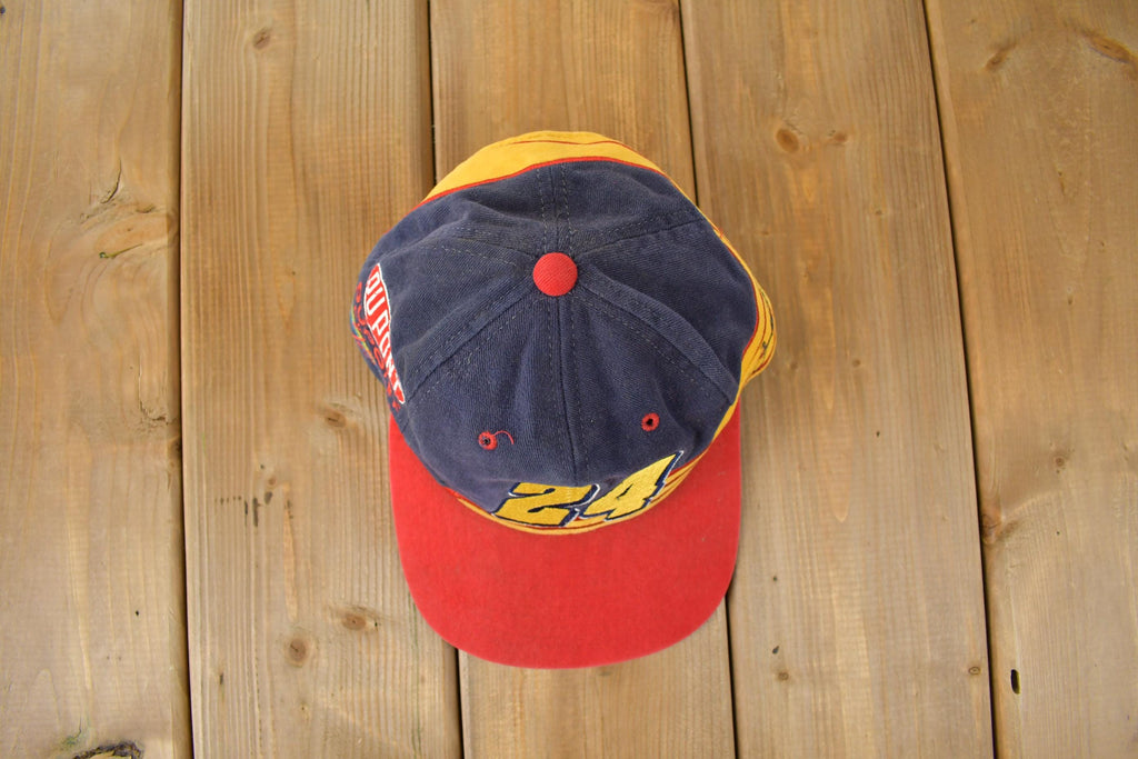 Vintage 1990s Dupont Racing Jeff Gordon Nascar Snapback Hat