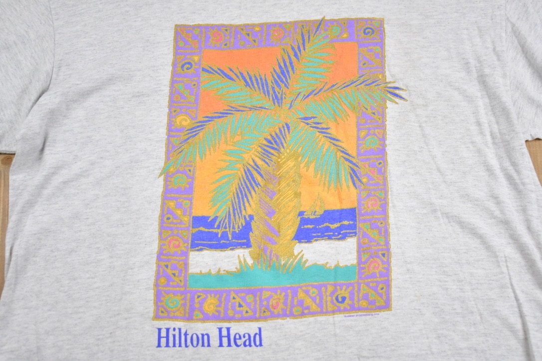 Vintage 1992 Hilton Head Souvenir T Shirt