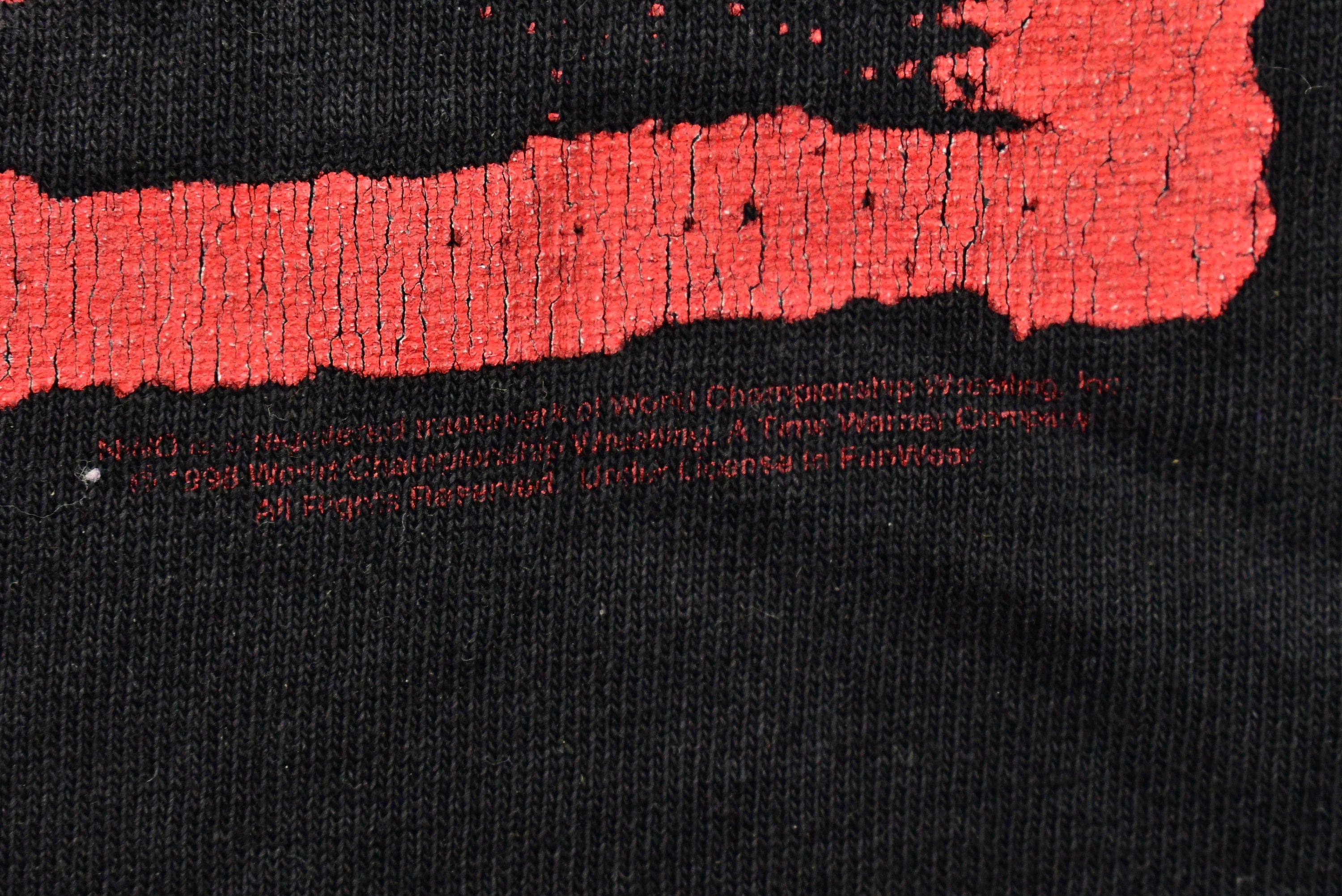 Vintage 1998 NWO New World Order WCW Wrestling T-Shirt