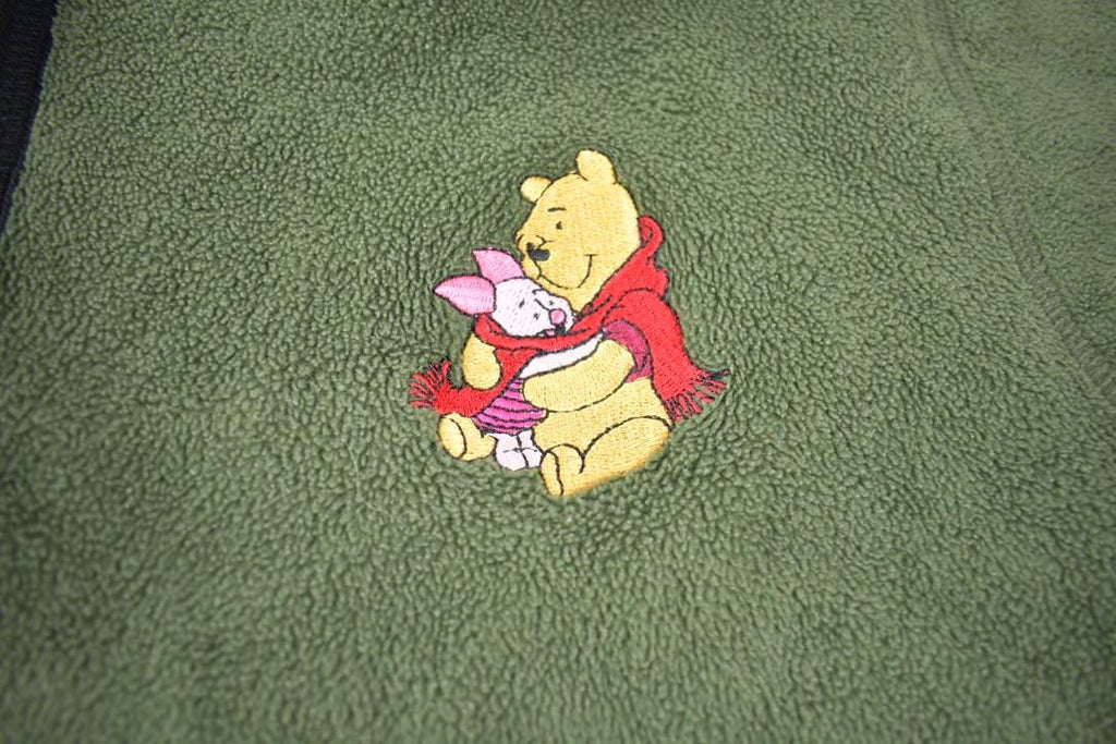 Vintage 1990s Winnie The Pooh Embroidered Fleece Sweater