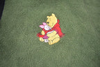 Vintage 1990s Winnie The Pooh Embroidered Fleece Sweater