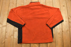 Vintage 1990s Misty Mountain Quarter Zip Fleece Sweater